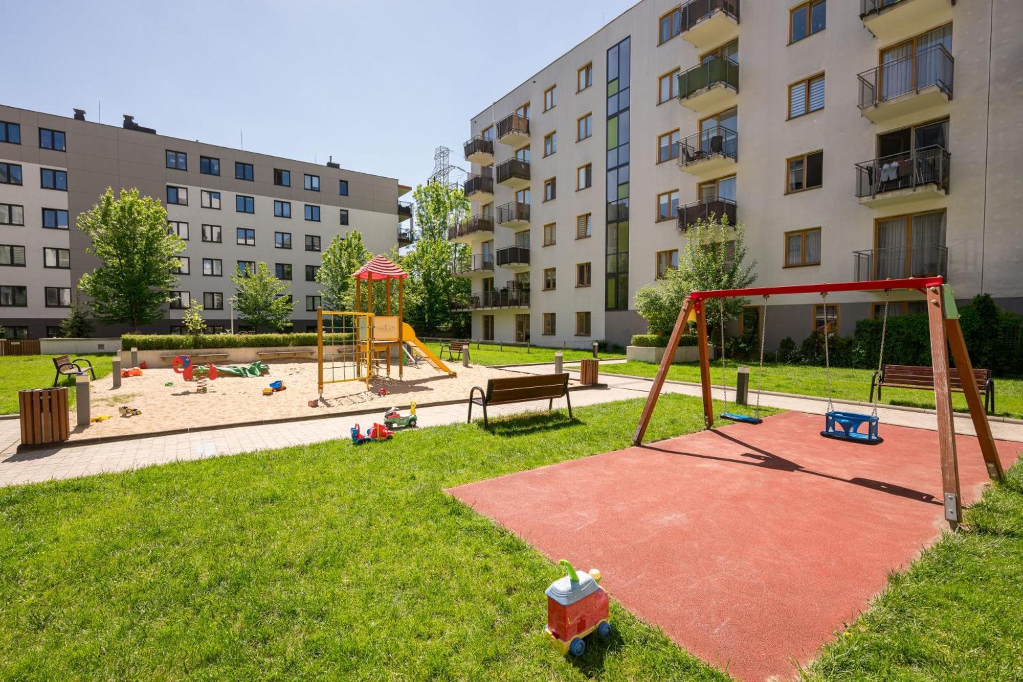 Wola Jana Kazimierza Chic Apartment Varsovia Exterior foto